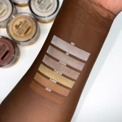 Rice (White) Flour Setting Powder -Beauty Bakerie Shop FlourSettingPowderSwatches