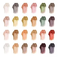 24 Eyeshadow Palette - Abu Dhabi 11 24 Eyeshadow Palette - Abu Dhabi -Beauty Bakerie Shop Klara Cosmetics Abu Dhabi 24 eyeshadow palette professional pigmented shades colorful shimmer glitter sparkle matte multichrome