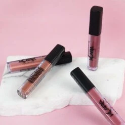 Kiss Proof Mini Lipsticks | Klara Cosmetics -Beauty Bakerie Shop Klara Cosmetics Kiss Proof Mini Lipstick lips lip intense bold rich color high pigmentation long lasting matte liquid cream creamy satin sheer smooth finish makeup