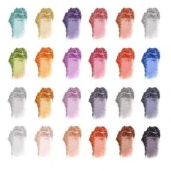 24 Shades Eyeshadow Palette - Malibu 12 24 Shades Eyeshadow Palette - Malibu -Beauty Bakerie Shop Klara Cosmetics Malibu 24 eyeshadow palette professional pigmented shades colorful shimmer matte glitter sparkle multichrome