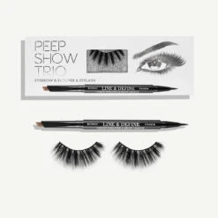 Peep Show Trio 11 Peep Show Trio -Beauty Bakerie Shop Klara Cosmetics Peep Show Trio Siren eyeliner eyebrow pencil false eyelash waterproof smudgeproof blackest black full intense volume long last