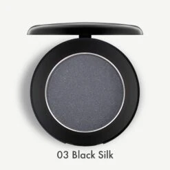 Shimmer Eyeshadow Rose Gold Collection -Beauty Bakerie Shop Klara Cosmetics Shimmer Eyeshadow Rose Gold Collection 03 Black Silk single pigment color sheer matte glitter extreme intense bold sparkle multichrome eye makeup