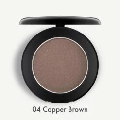 Shimmer Eyeshadow Rose Gold Collection -Beauty Bakerie Shop Klara Cosmetics Shimmer Eyeshadow Rose Gold Collection 04 Copper Brown single pigment color sheer matte glitter extreme intense bold sparkle multichrome eye makeup