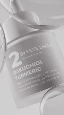 Reset - 2 In 1 Eye Serum -Beauty Bakerie Shop Reset 2in1 Serum closeup
