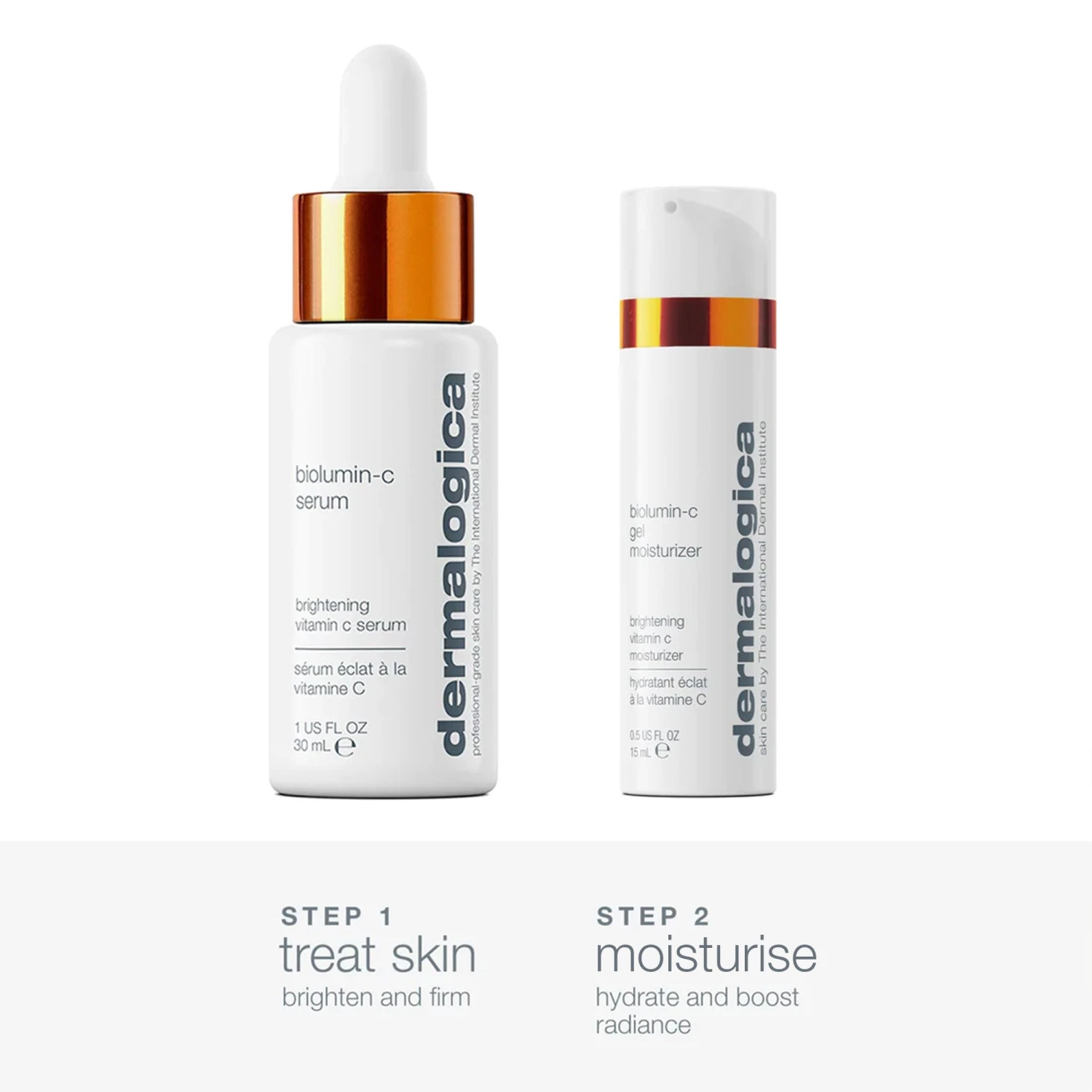 Dermalogica Brightening Biolumin-C Duo (1 Full Size + Free Travel) 4 Dermalogica Brightening Biolumin-C Duo (1 Full Size + Free Travel) - Image 2