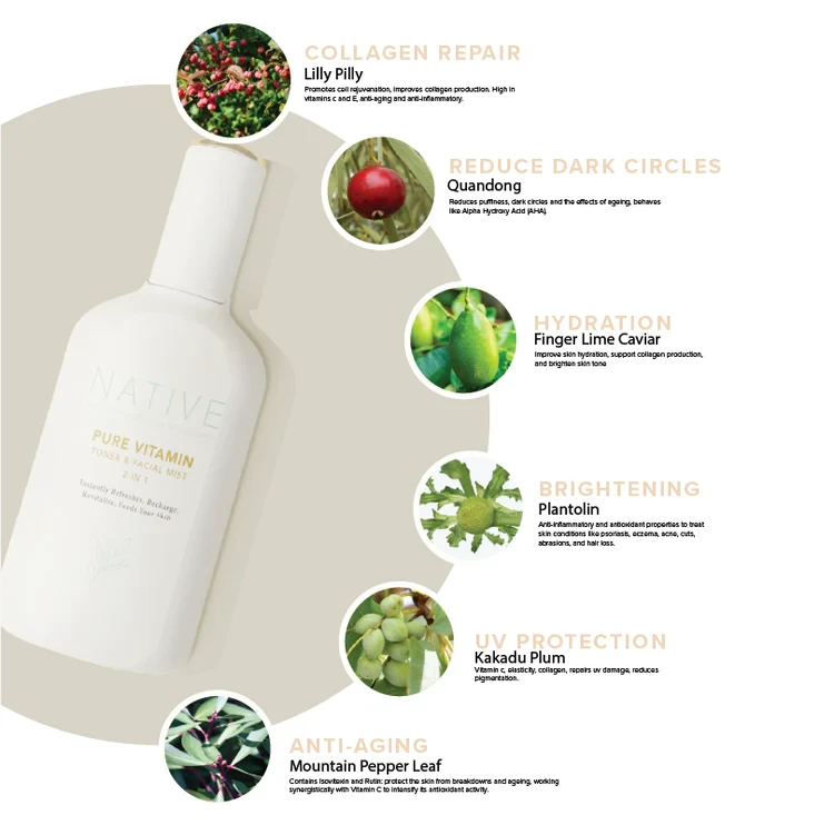 PURE VITAMIN TONER + FACIAL MIST 2-IN-1 6 PURE VITAMIN TONER + FACIAL MIST 2-IN-1 - Image 5