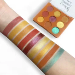 Sweet Potato Pie Eyeshadow Palette -Beauty Bakerie Shop sweet potato pie arm swatch